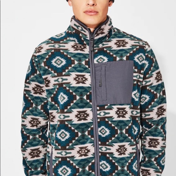 WeSC Aztec Fleece Jacket - Picture 10 of 16